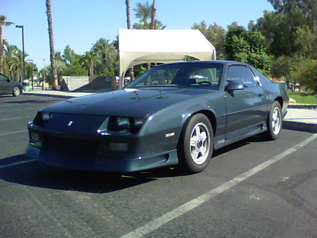 1992 Grey / Blue Chevrolet Camaro