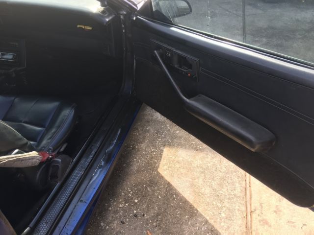 1992 Blue Chevrolet Camaro Coupe