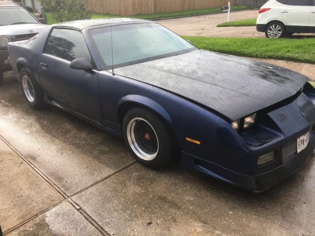 1992 Blue Chevrolet Camaro Coupe