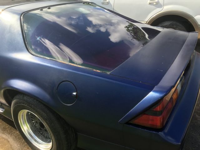 1992 Blue Chevrolet Camaro Coupe