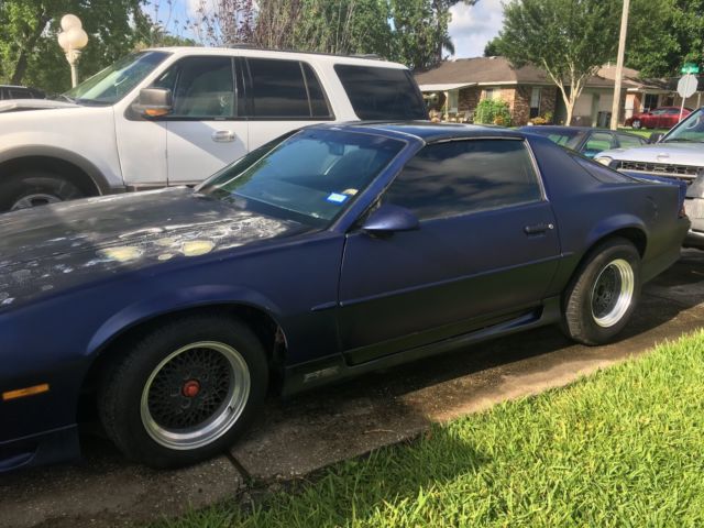 1992 Blue Chevrolet Camaro Coupe