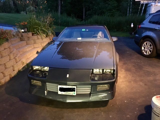 1992 Green/Gray Metallic Chevrolet Camaro Coupe