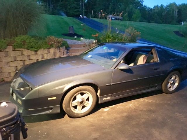 1992 Green/Gray Metallic Chevrolet Camaro Coupe