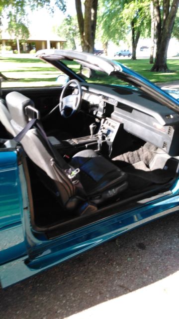 1992 Blue Chevrolet Camaro Convertible