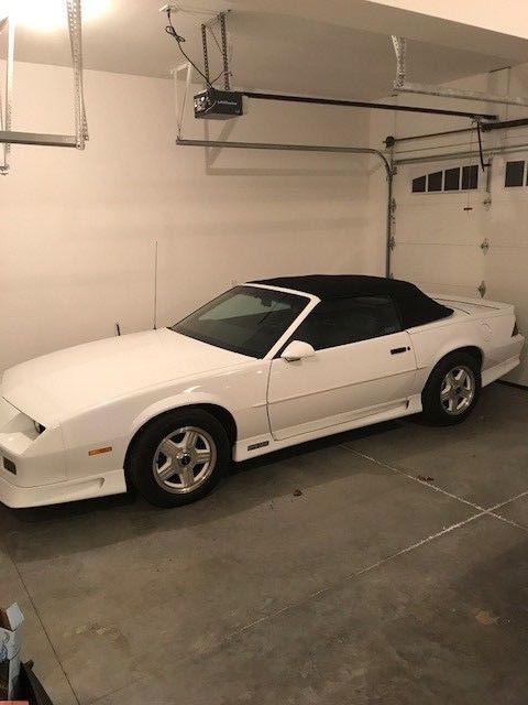 1992 White Chevrolet Camaro Convertible