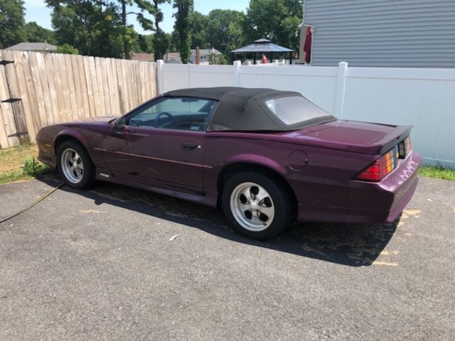 1992 Purple Chevrolet Camaro Convertible