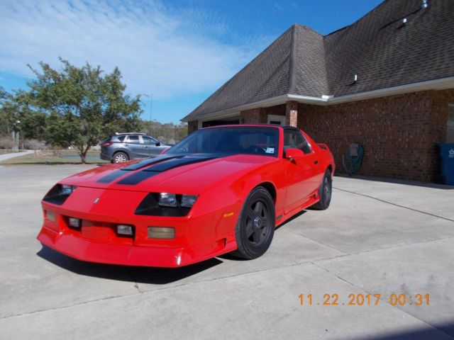 1992 Red Chevrolet Camaro Hatchback