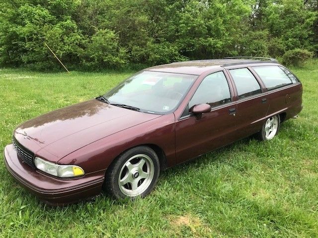 1992 Burgundy Chevrolet Capriceold