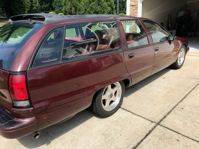 1992 Burgundy Chevrolet Capriceold