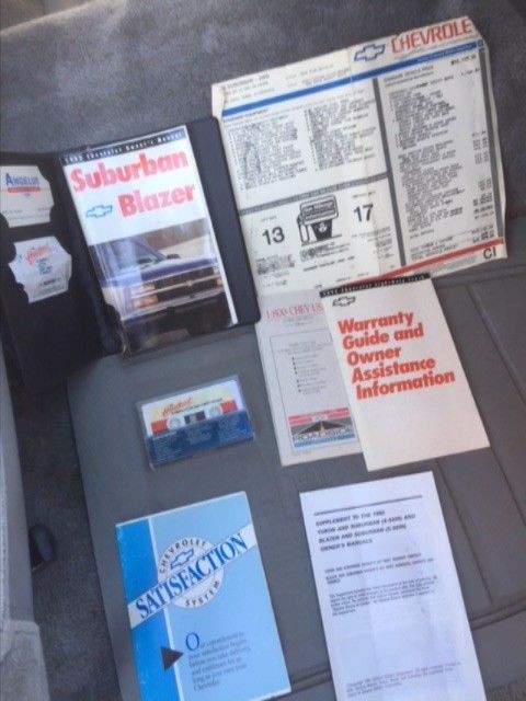 1992 Brown Chevrolet Suburban SUV