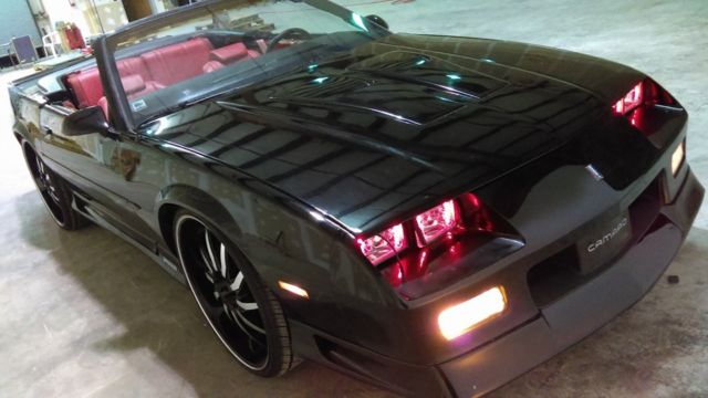 1992 Black Chevrolet Camaro Convertible