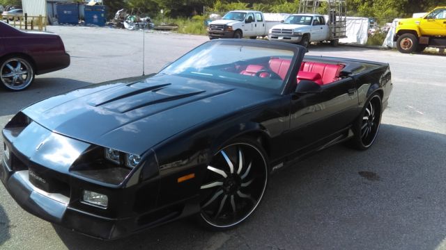 1992 Black Chevrolet Camaro Convertible