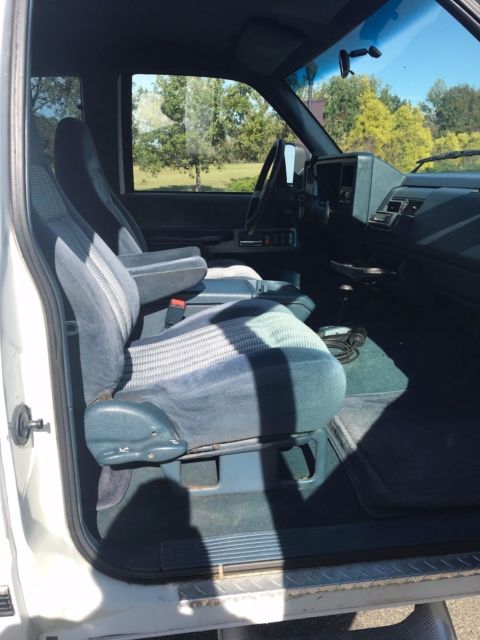 1992 White Chevrolet C/K Pickup 1500 Extended Cab Pickup