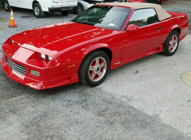 1992 Dark Green-Grey Metallic Chevrolet Camaro Coupe