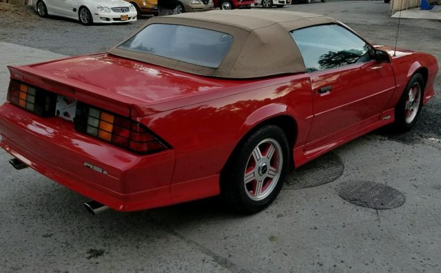 1992 Dark Green-Grey Metallic Chevrolet Camaro Coupe