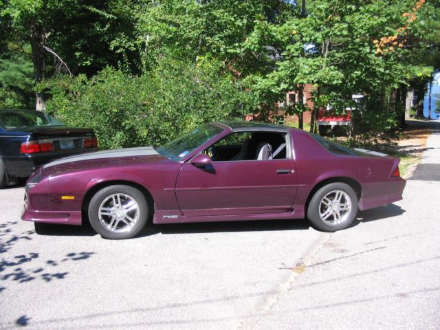 1992 Dark Green-Grey Metallic Chevrolet Camaro Coupe