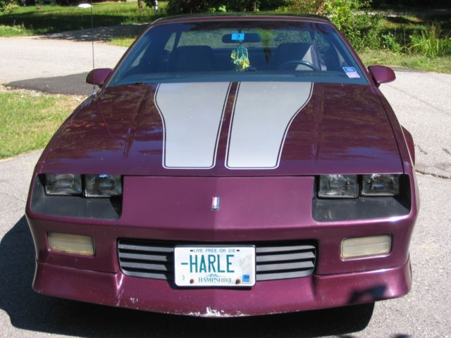 1992 Dark Green-Grey Metallic Chevrolet Camaro Coupe