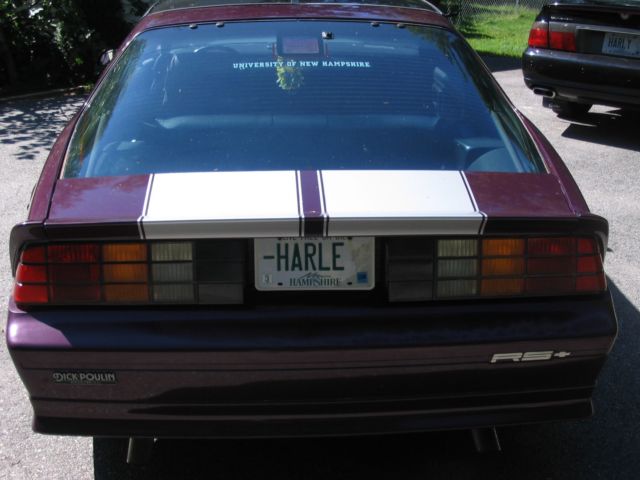 1992 Dark Green-Grey Metallic Chevrolet Camaro Coupe