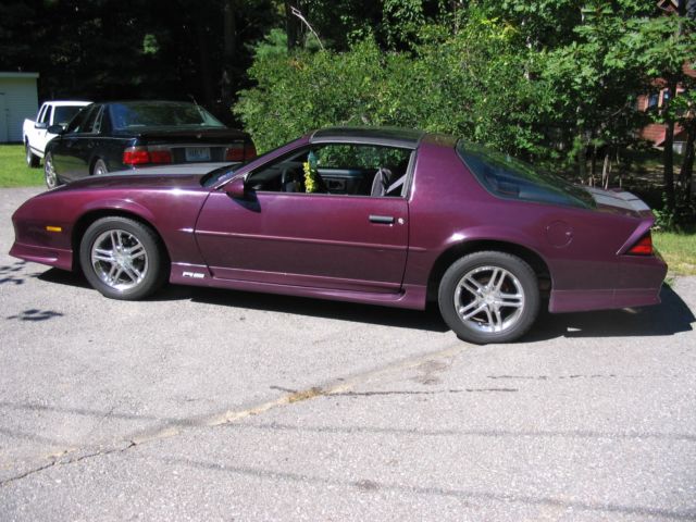 1992 Dark Green-Grey Metallic Chevrolet Camaro Coupe