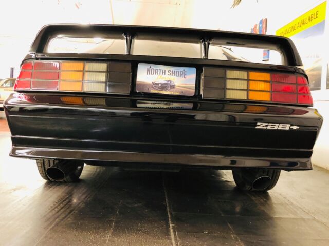 1992 Black Chevrolet Camaro Hatchback