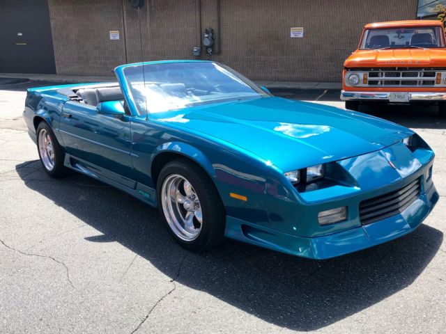 1992 Dark Teal Metallic Chevrolet Camaro Convertible
