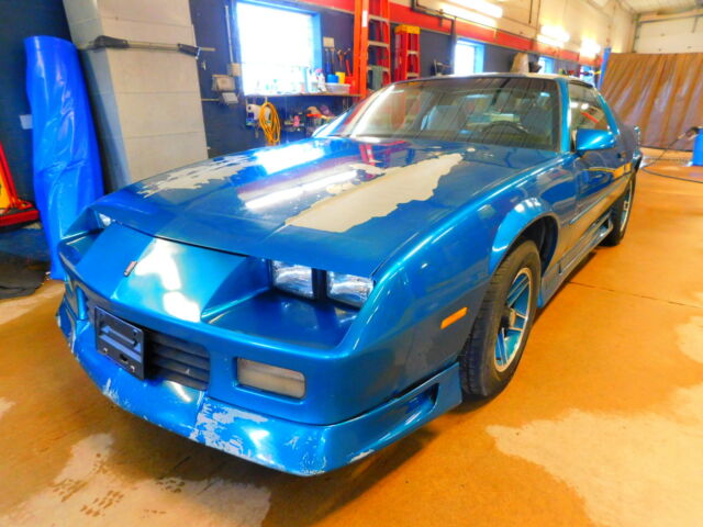 1992 Blue Chevrolet Camaro Coupe