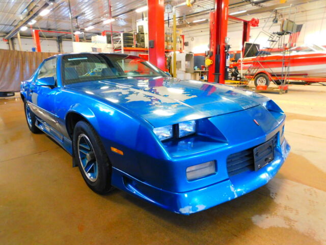 1992 Blue Chevrolet Camaro Coupe