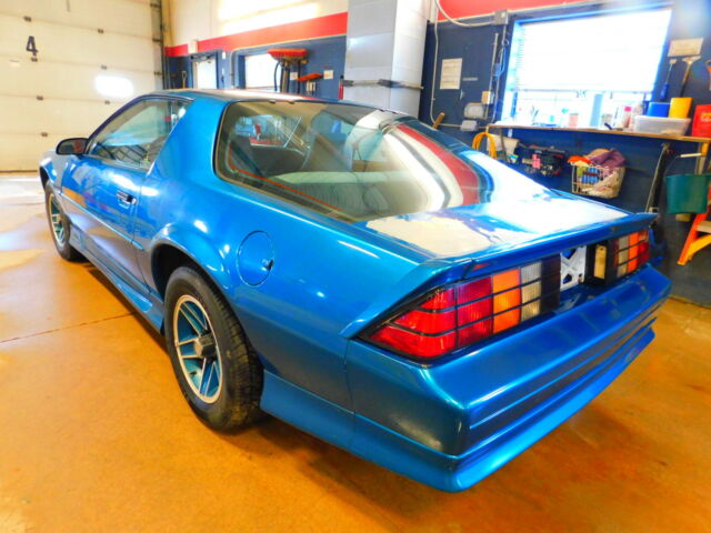 1992 Blue Chevrolet Camaro Coupe