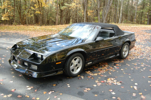 1992 Black Chevrolet Camaro Convertible