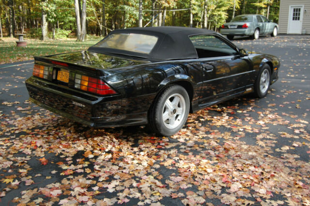 1992 Black Chevrolet Camaro Convertible