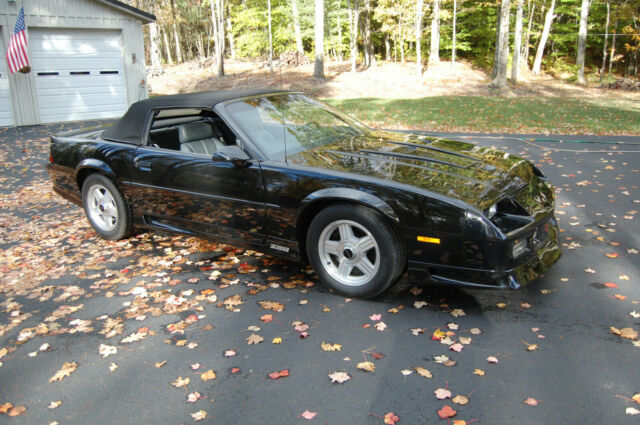 1992 Black Chevrolet Camaro Convertible