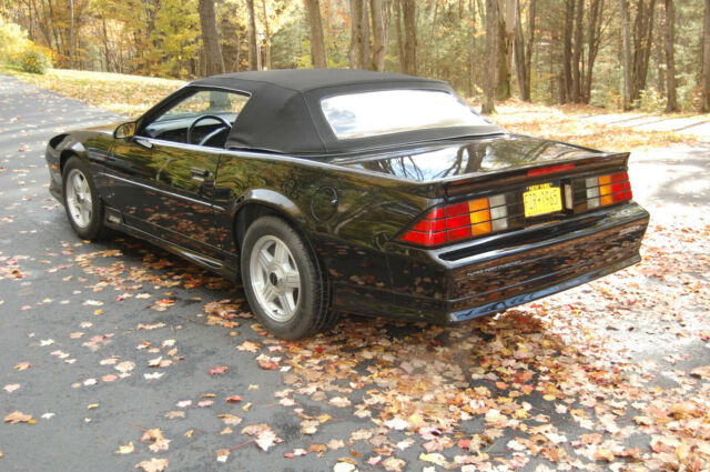 1992 Black Chevrolet Camaro Convertible