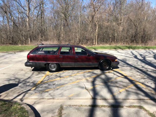1992 Red Chevrolet Capriceold Coupe