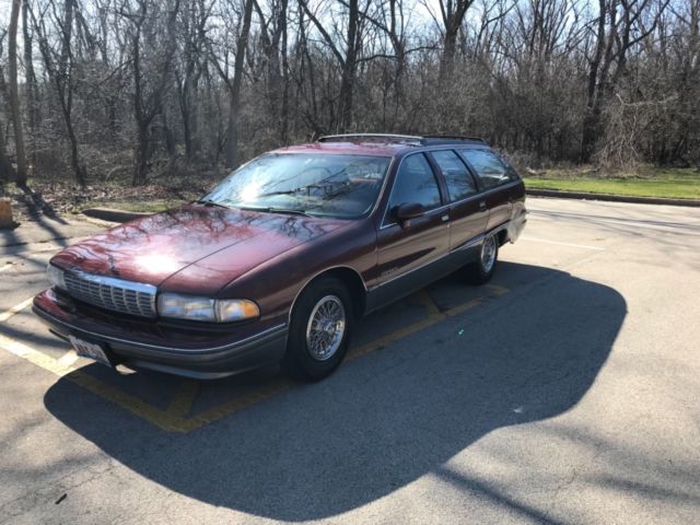 1992 Red Chevrolet Capriceold Coupe