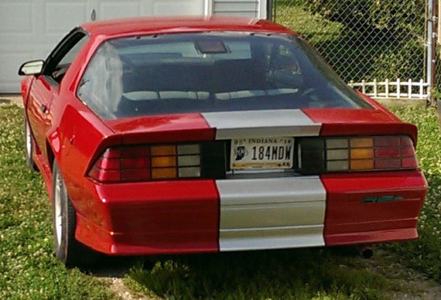 1992 Red Chevrolet Camaro Coupe