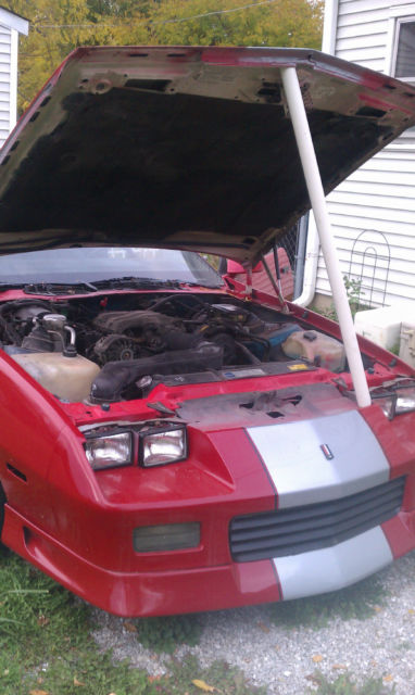 1992 Red Chevrolet Camaro Coupe