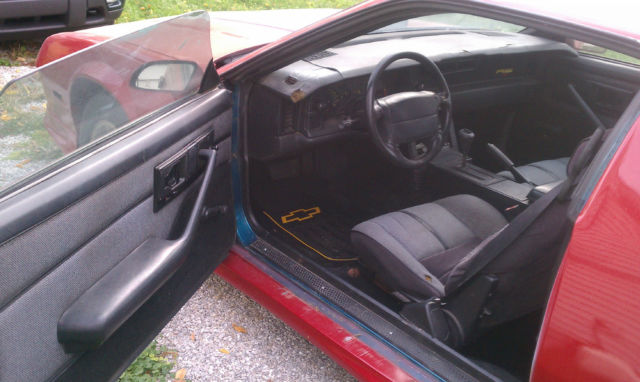 1992 Red Chevrolet Camaro Coupe