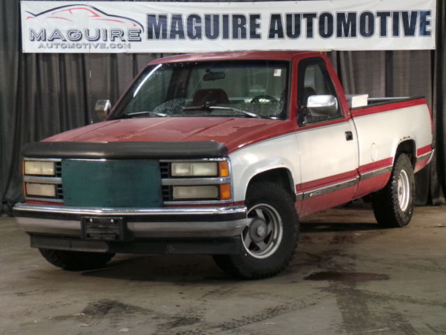 1992 Red Chevrolet C/K Pickup 1500 Standard Cab Pickup