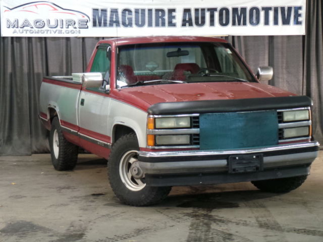 1992 Red Chevrolet C/K Pickup 1500 Standard Cab Pickup