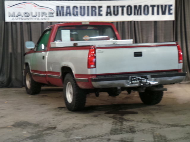 1992 Red Chevrolet C/K Pickup 1500 Standard Cab Pickup