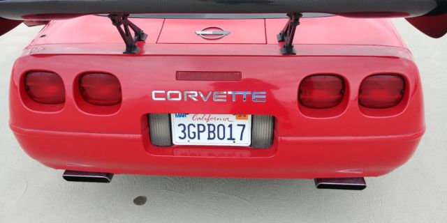 1992 Red Chevrolet Corvette Coupe
