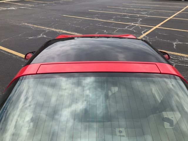 1992 Red Chevrolet Corvette Hatchback