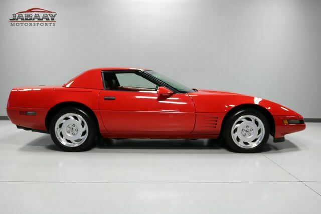1992 Red Chevrolet Corvette Convertible