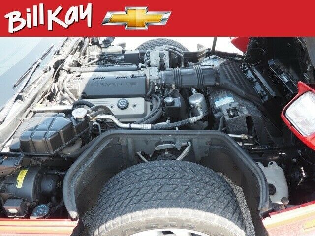 1992 Red Chevrolet Corvette 2dr Convertible