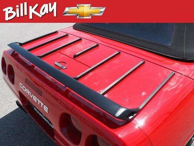 1992 Red Chevrolet Corvette 2dr Convertible