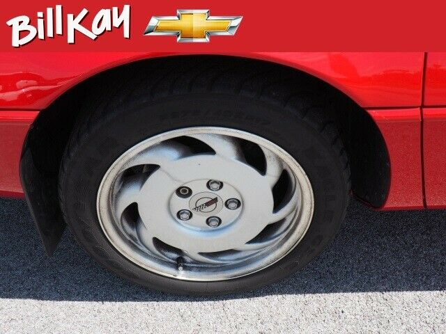 1992 Red Chevrolet Corvette 2dr Convertible