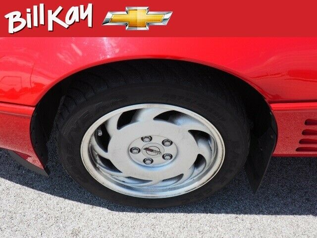 1992 Red Chevrolet Corvette 2dr Convertible