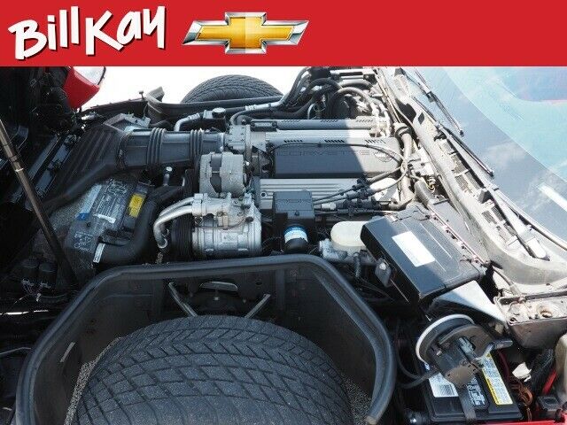 1992 Red Chevrolet Corvette 2dr Convertible
