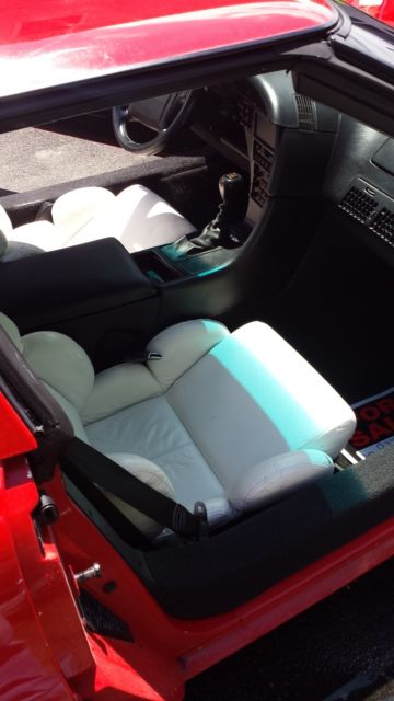 1992 Red Chevrolet Corvette Coupe