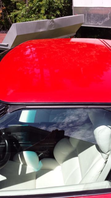 1992 Red Chevrolet Corvette Coupe